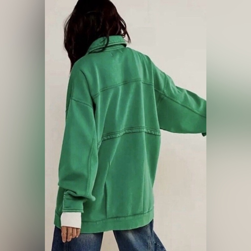 Free People Dawson Chore
Jacket Green Jolly Rancher small - Picture 2 of 11